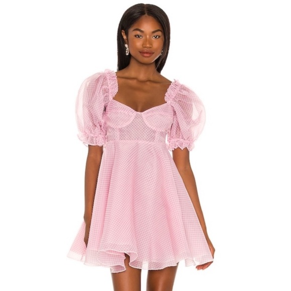 Selkie Dresses & Skirts - Selkie Ice Cream Gingham Parliament Dress size S NWT